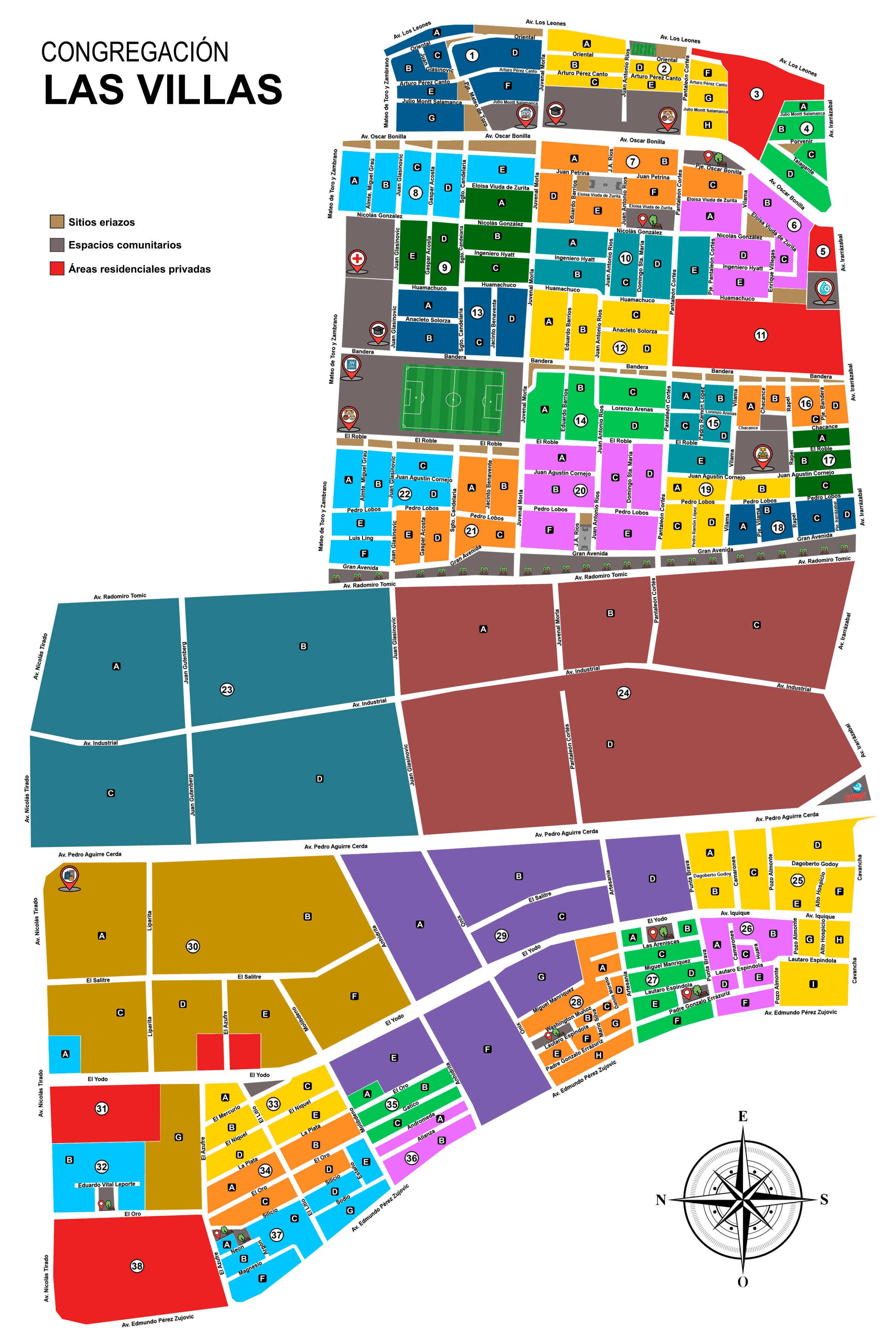 Mapa de territorios